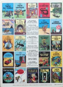 Quatrieme plat de la BD C Tintin